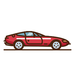 Ferrari 365 icon