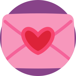 carta de amor icono