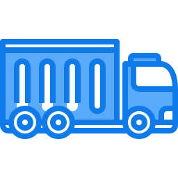 camion da carico icona