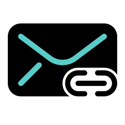 enlace de correo icono