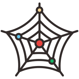 wykres pająka ikona