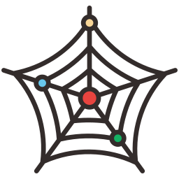 Spider chart icon