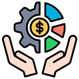 Asset allocation icon