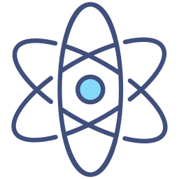 simbolo atomico icona