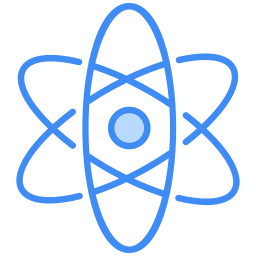 símbolo atómico icono