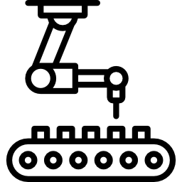 robô industrial Ícone