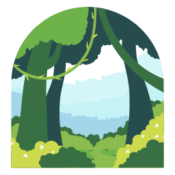 regenwoud icoon