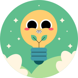 Eco light icon