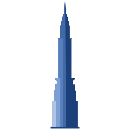 grattacielo americano icona
