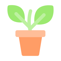 vaso para plantas Ícone