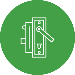 Door handle icon