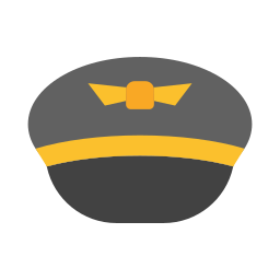 kapelusz pilota ikona