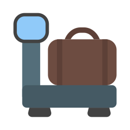 skala bagażowa ikona