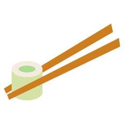 Суши ролл иконка