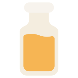 butelka z olejem ikona