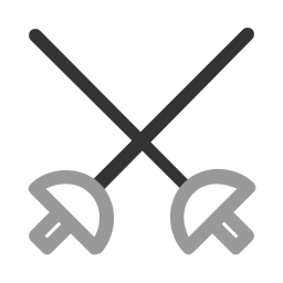 Фехтовальный меч иконка