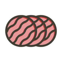 Raw meat icon