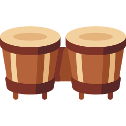 tambours bongos Icône