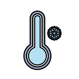 zimna pogoda ikona