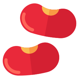 frijoles rojos icono