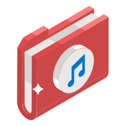 folder muzyczny ikona
