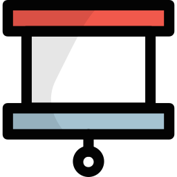 proiettore per diapositive icona