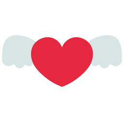 alas de corazon icono