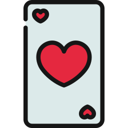 tarjeta de corazon icono