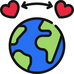 Long distance relationship icon
