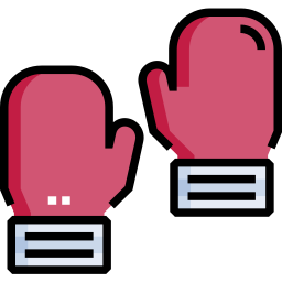 guantes de boxeo icono
