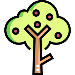 Фруктовое дерево иконка