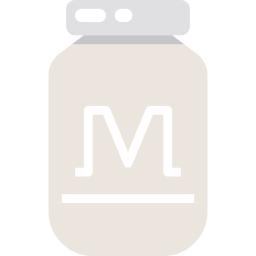 Botella de leche icono