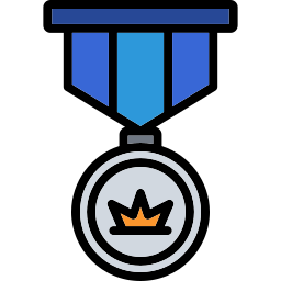 Silver medal icon