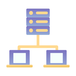 Shared hosting icon
