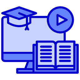 Blended learning icon