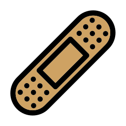 bandaż ikona