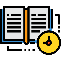 tijd om te studeren icoon