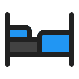 Hospital bed icon