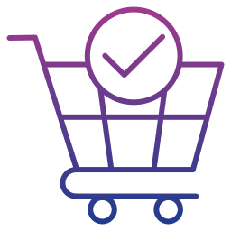 Online checkout icon