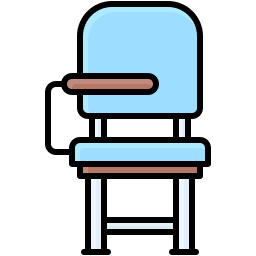 cadeira escolar Ícone