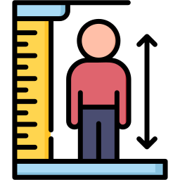 Height scale icon