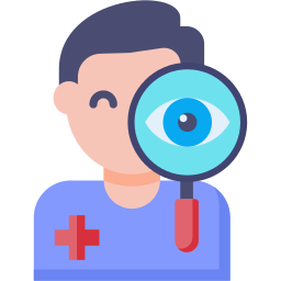 Eye exam icon