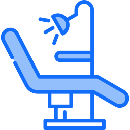 Dental chair icon