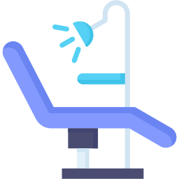 Dental chair icon