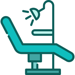 silla dental icono