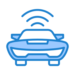 autonomes fahrzeug icon