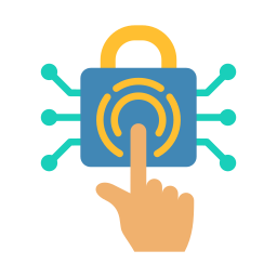 autenticazione biometrica icona