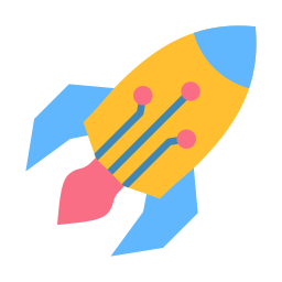 Space technology icon