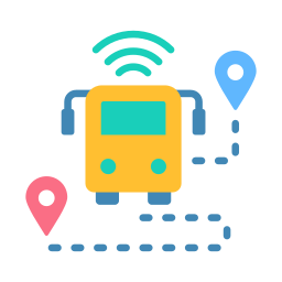 Smart transportation icon
