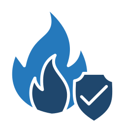 Fire insurance icon